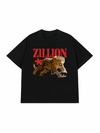 Áo Thun Relaxed Fit Zillion Leopard Vibe
