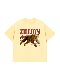 Áo Thun Relaxed Fit Zillion Leopard Vibe