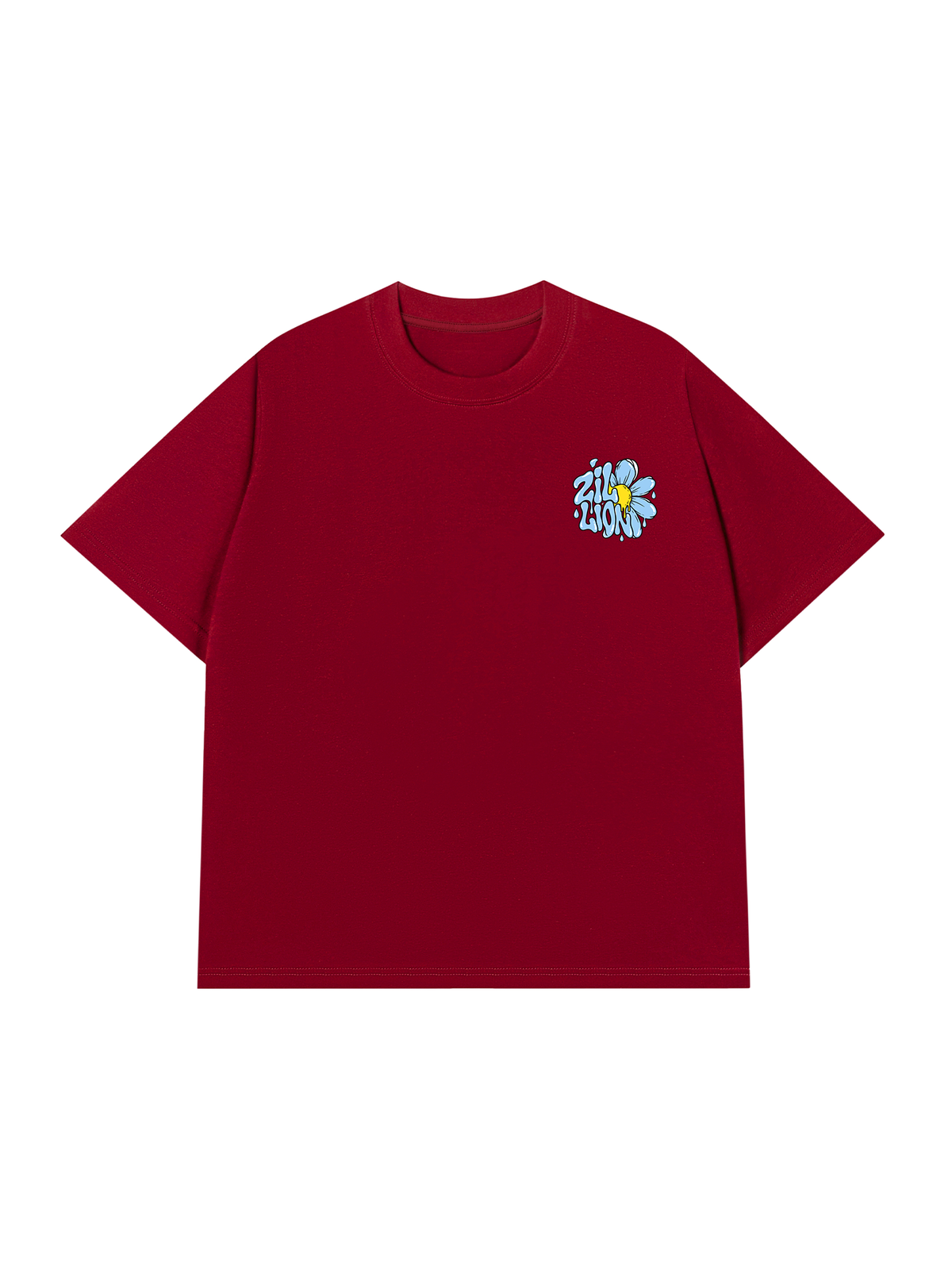 Áo Thun Relaxed Fit Zillion Liquid Bloom