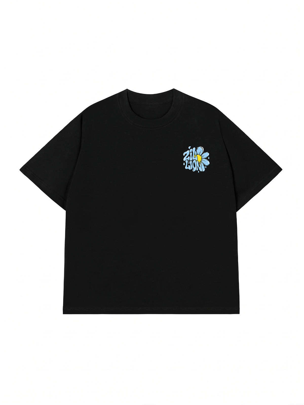 Áo Thun Relaxed Fit Zillion Liquid Bloom