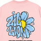 Áo Thun Relaxed Fit Zillion Liquid Bloom