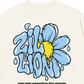 Áo Thun Relaxed Fit Zillion Liquid Bloom