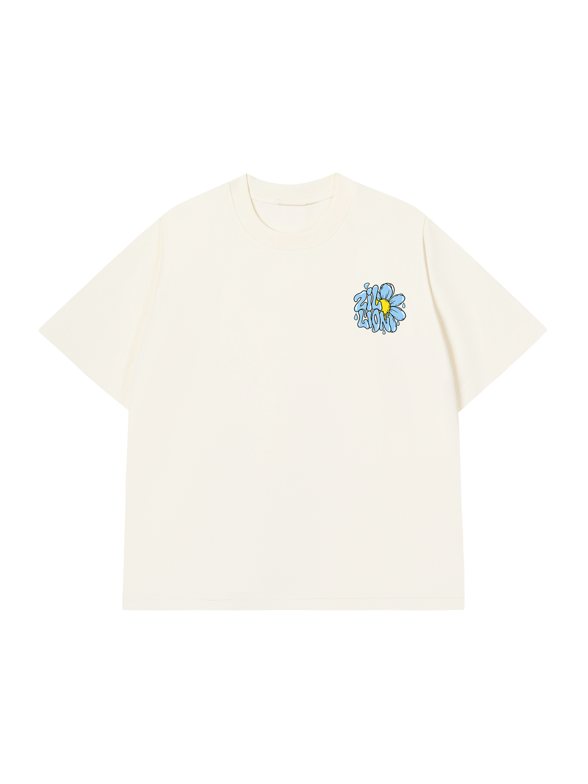 Áo Thun Relaxed Fit Zillion Liquid Bloom