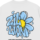 Áo Thun Relaxed Fit Zillion Liquid Bloom