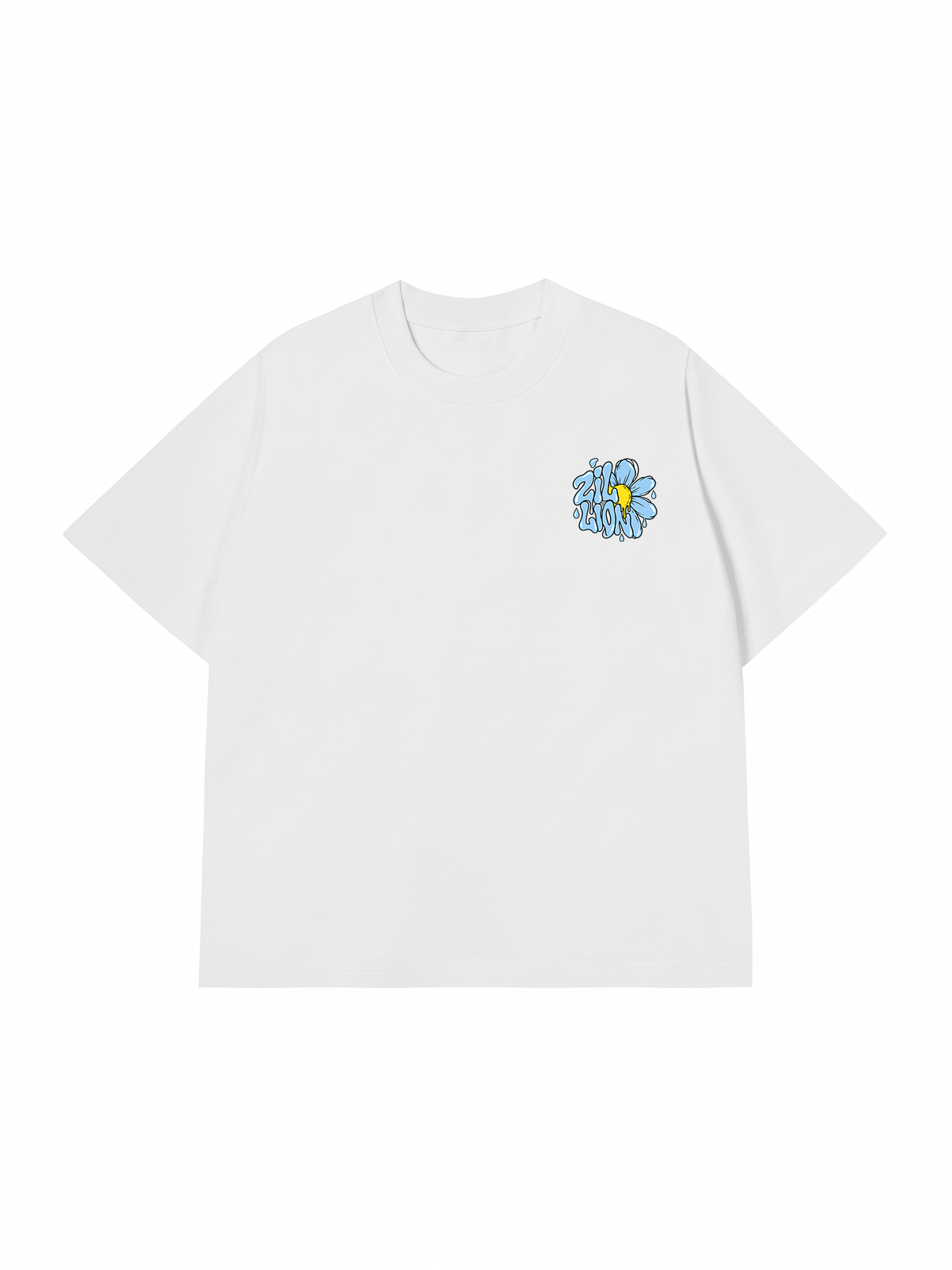 Áo Thun Relaxed Fit Zillion Liquid Bloom