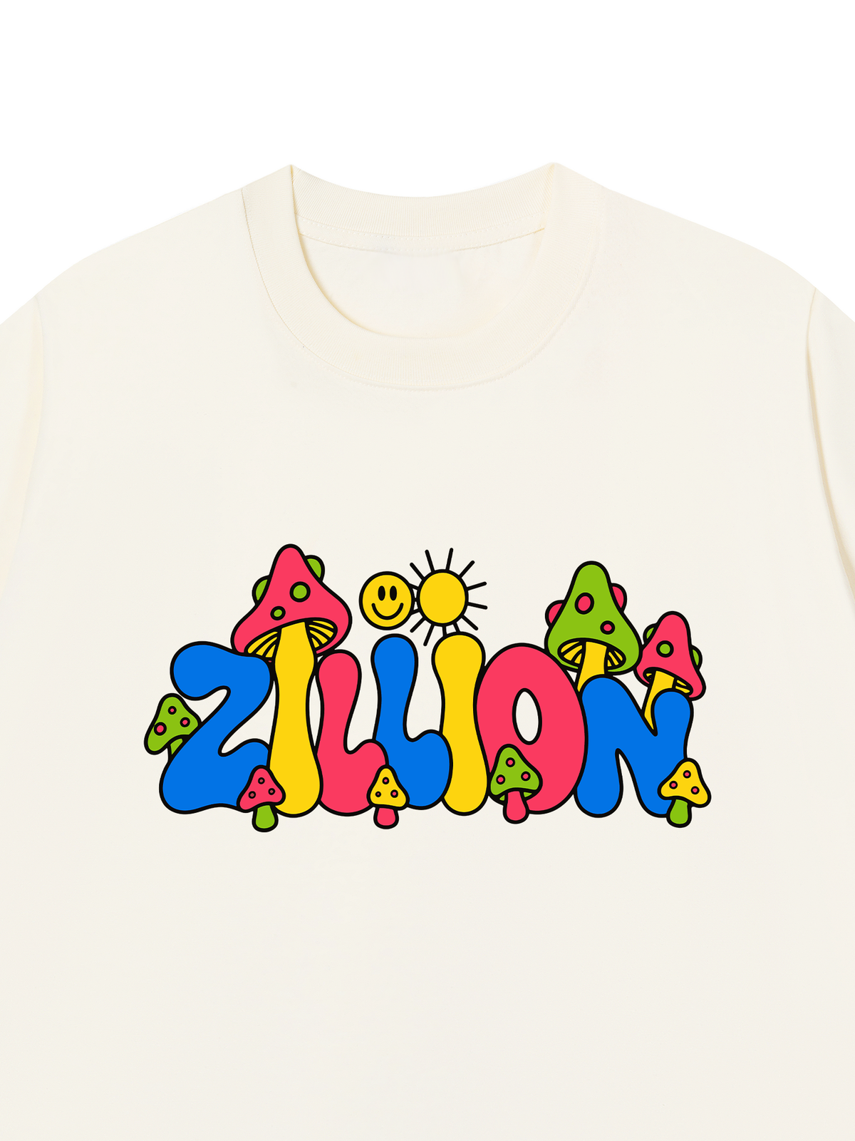 Áo Thun Relaxed Fit Zillion Shroom Vibes Tee