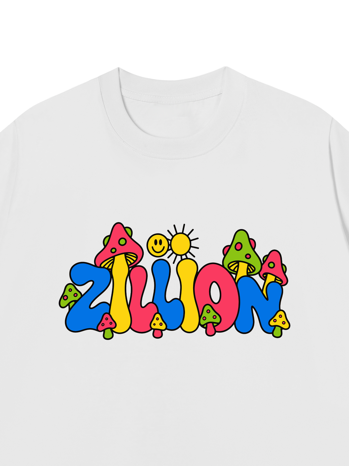 Áo Thun Relaxed Fit Zillion Shroom Vibes Tee