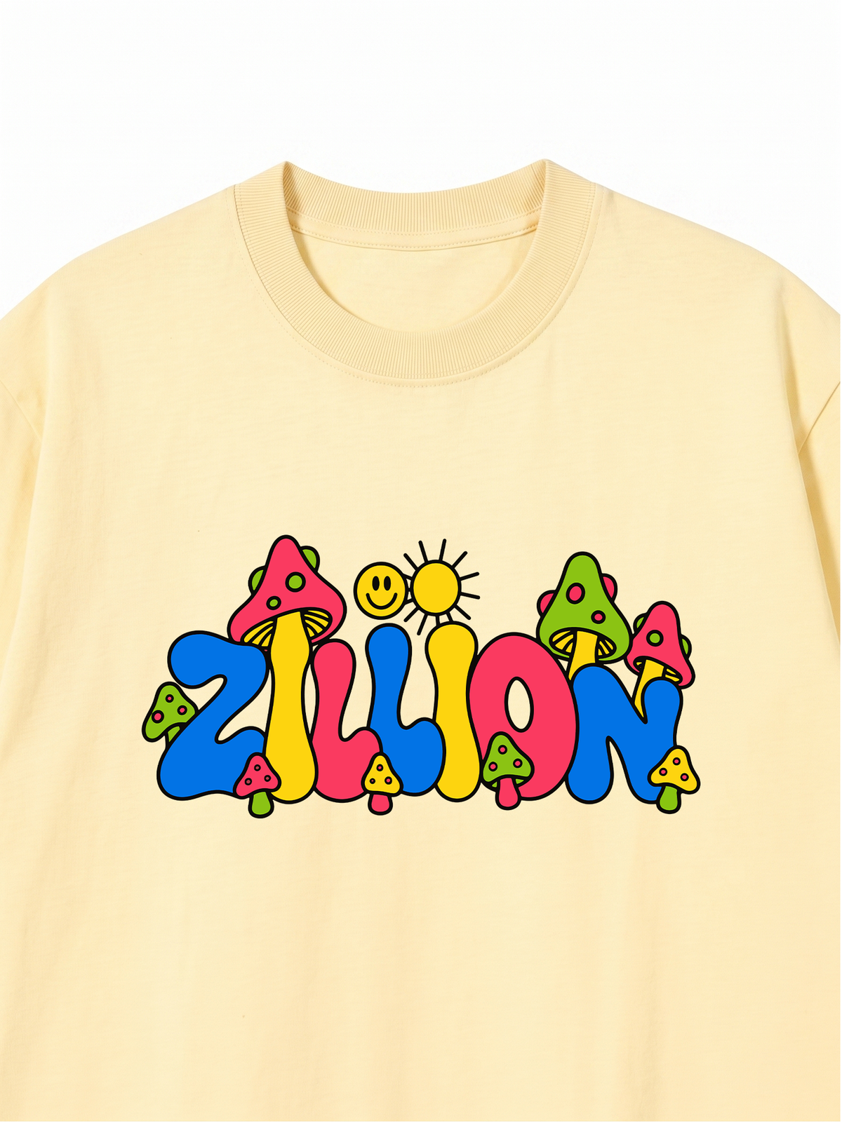 Áo Thun Relaxed Fit Zillion Shroom Vibes Tee