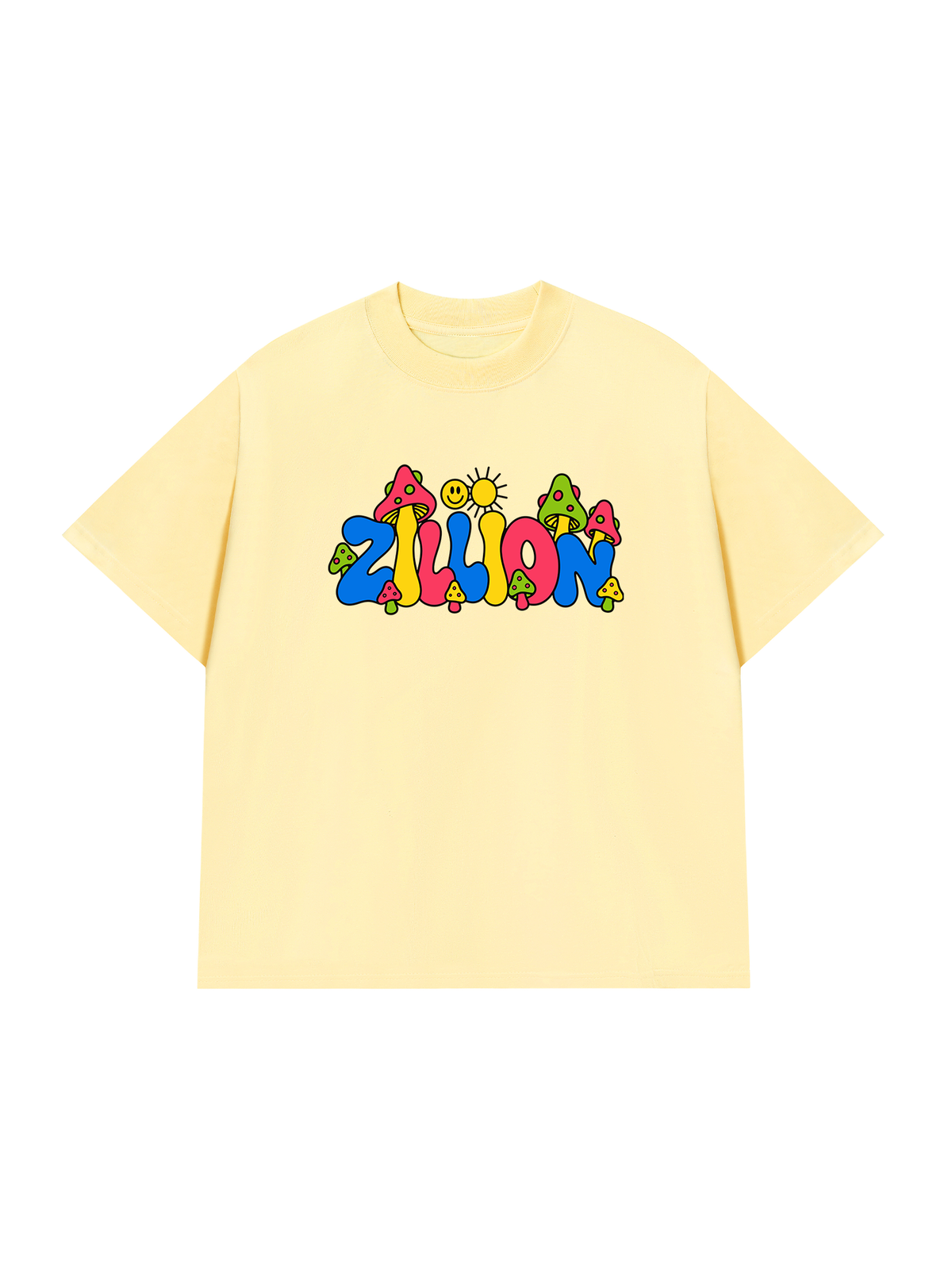 Áo Thun Relaxed Fit Zillion Shroom Vibes Tee