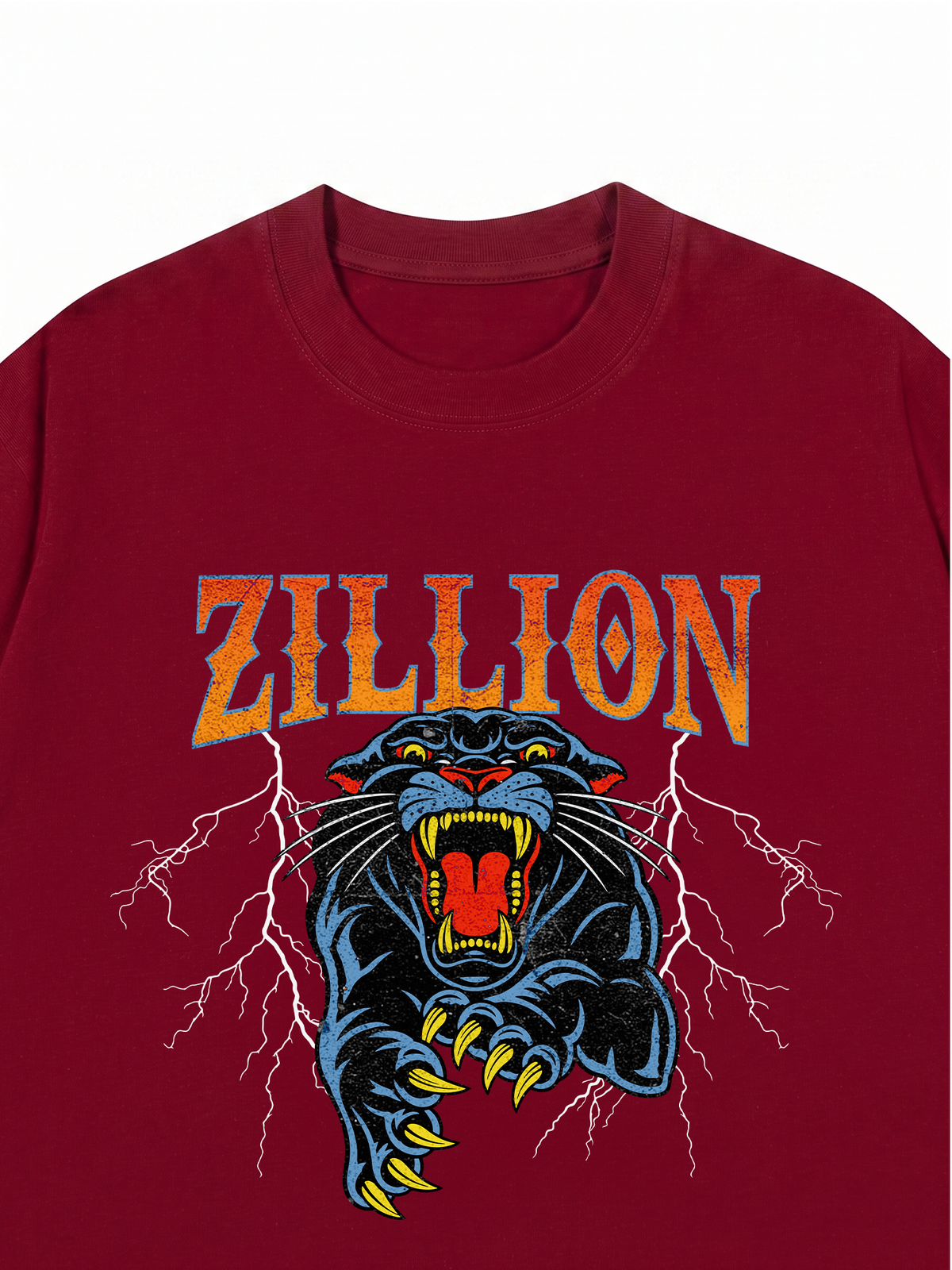 Áo Thun Relaxed Fit Zillion Thunder Panther