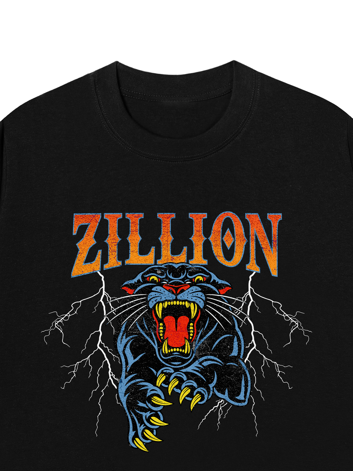 Áo Thun Relaxed Fit Zillion Thunder Panther