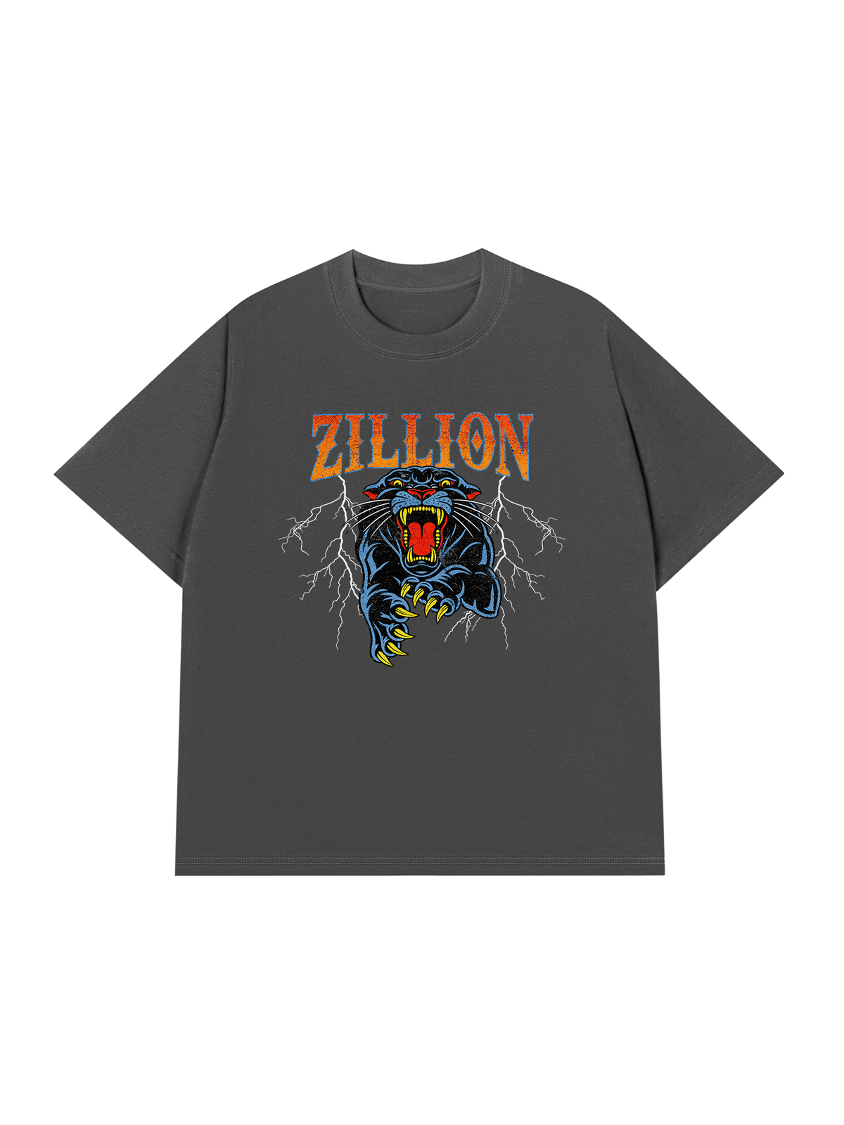 Áo Thun Relaxed Fit Zillion Thunder Panther