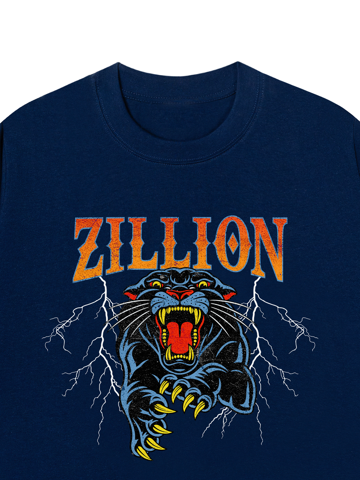 Áo Thun Relaxed Fit Zillion Thunder Panther