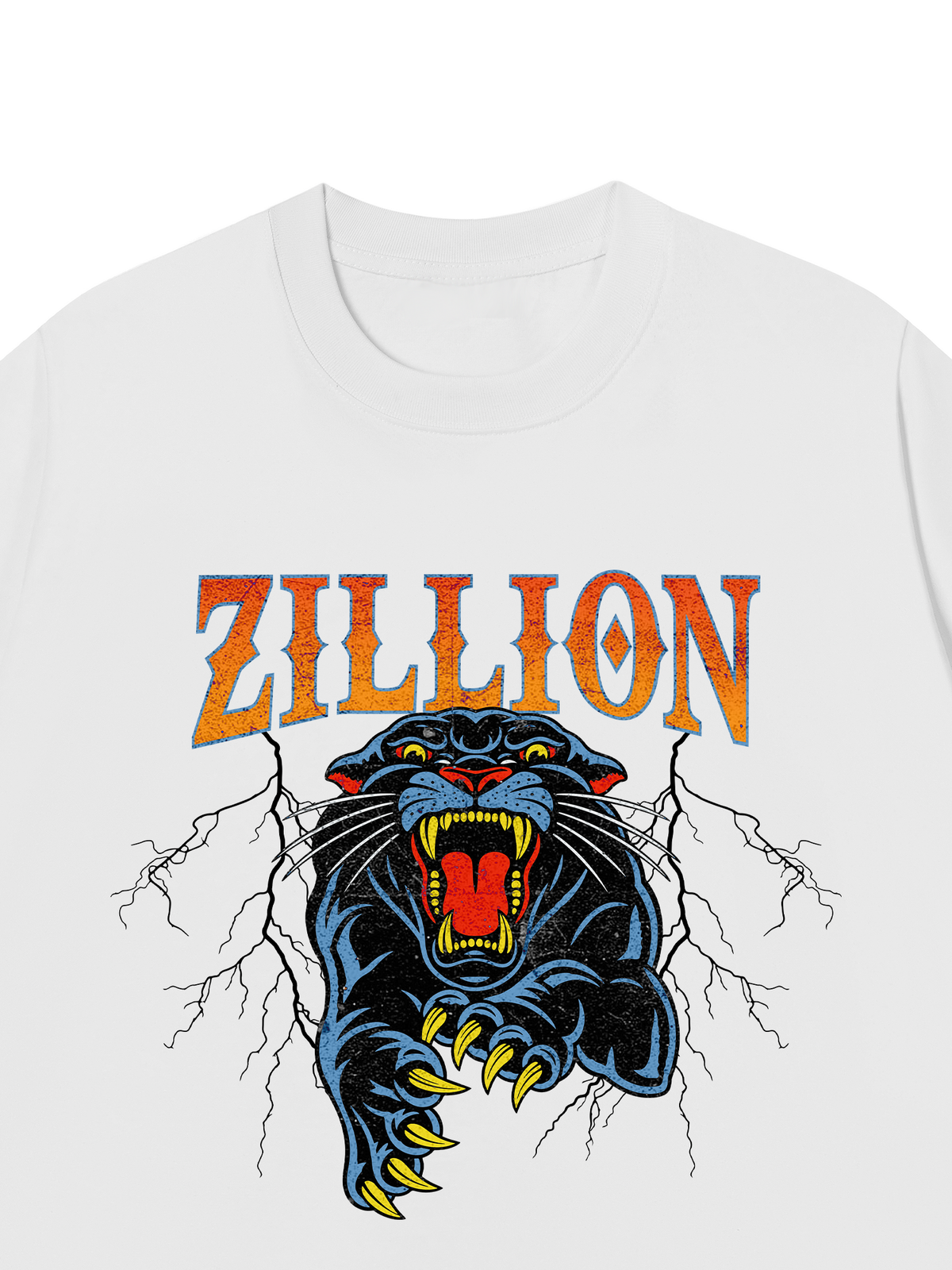 Áo Thun Relaxed Fit Zillion Thunder Panther
