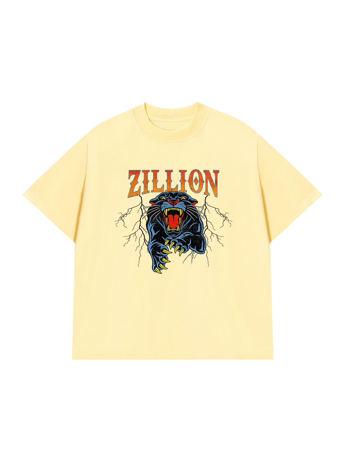 Áo Thun Relaxed Fit Zillion Thunder Panther
