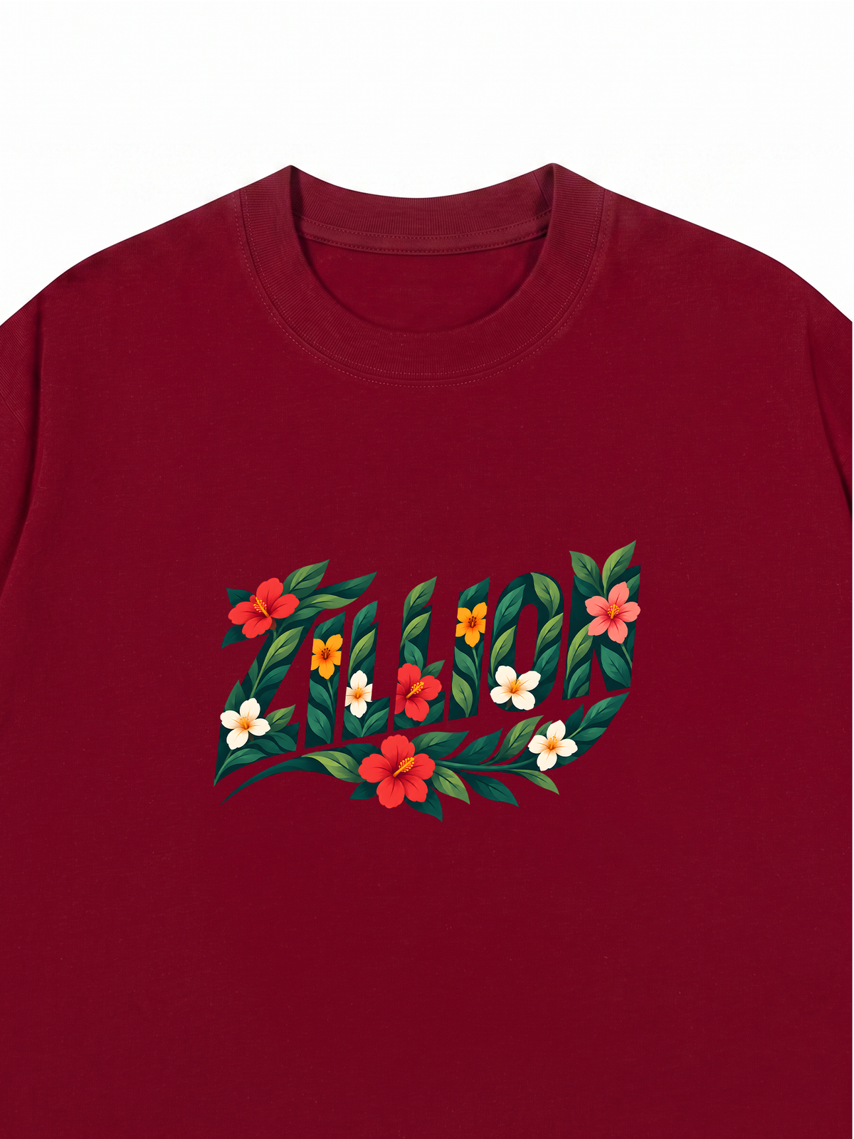 Áo Thun Relaxed Fit Zillion Tropical Bloom Tee