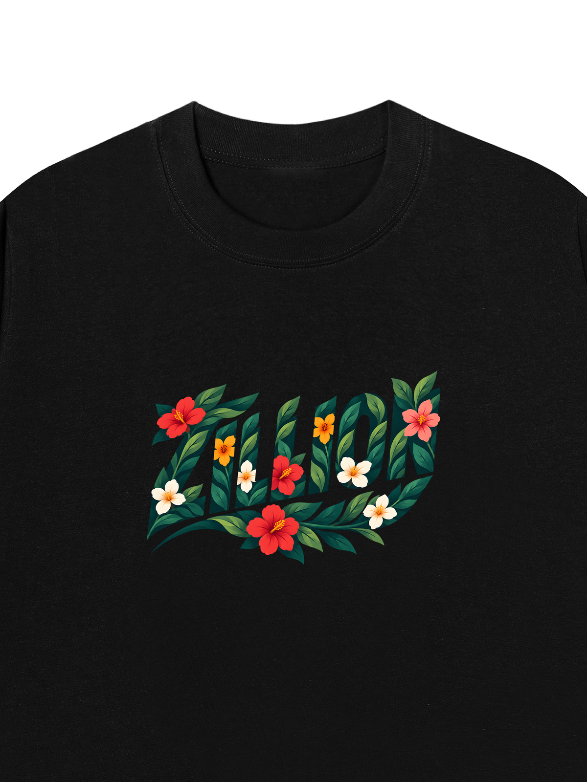 Áo Thun Relaxed Fit Zillion Tropical Bloom Tee