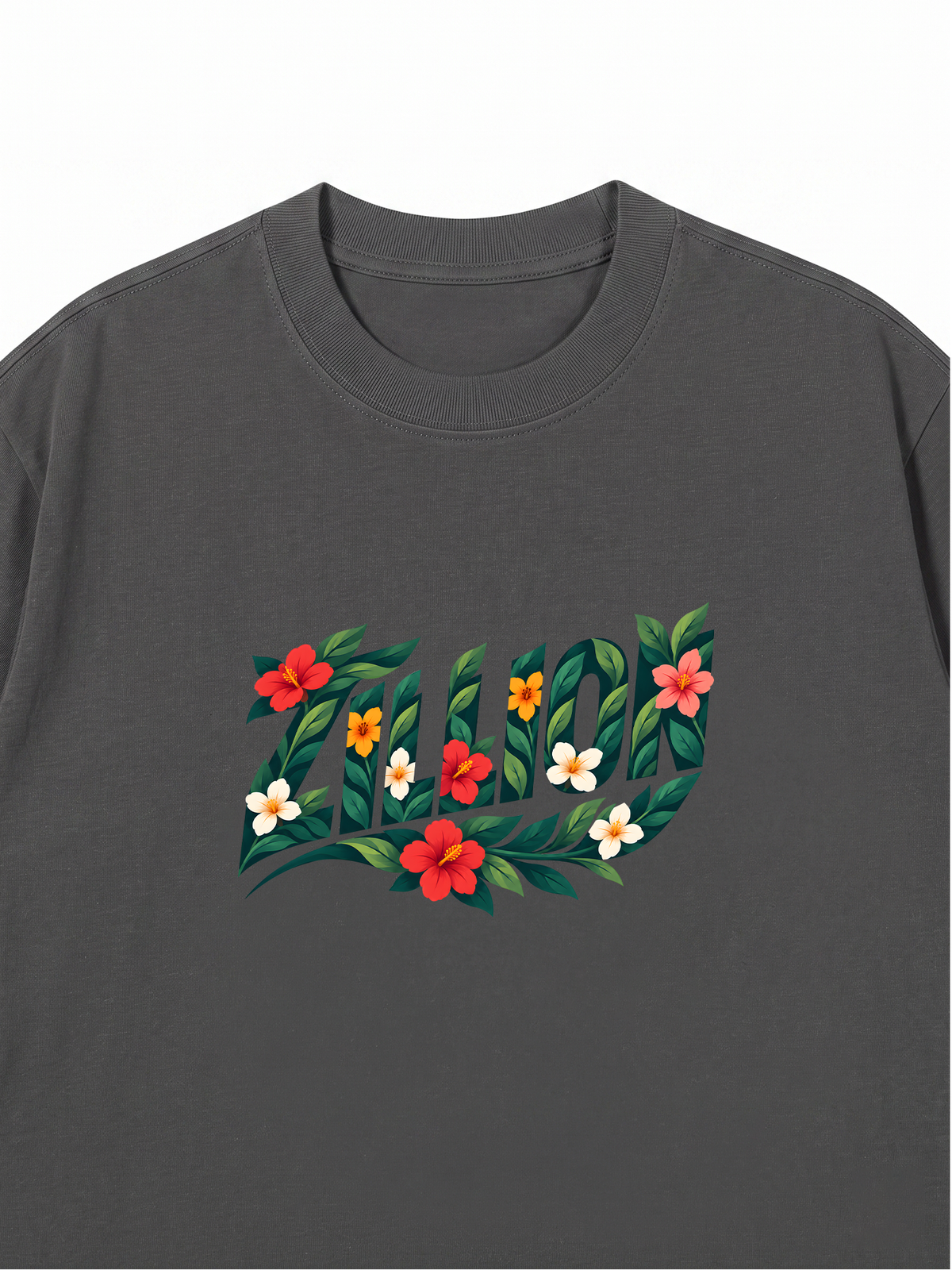 Áo Thun Relaxed Fit Zillion Tropical Bloom Tee