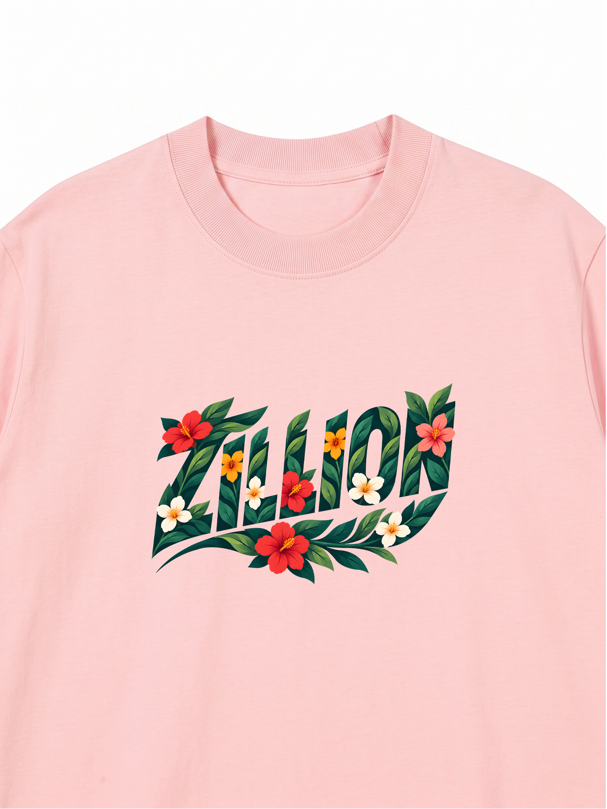 Áo Thun Relaxed Fit Zillion Tropical Bloom Tee