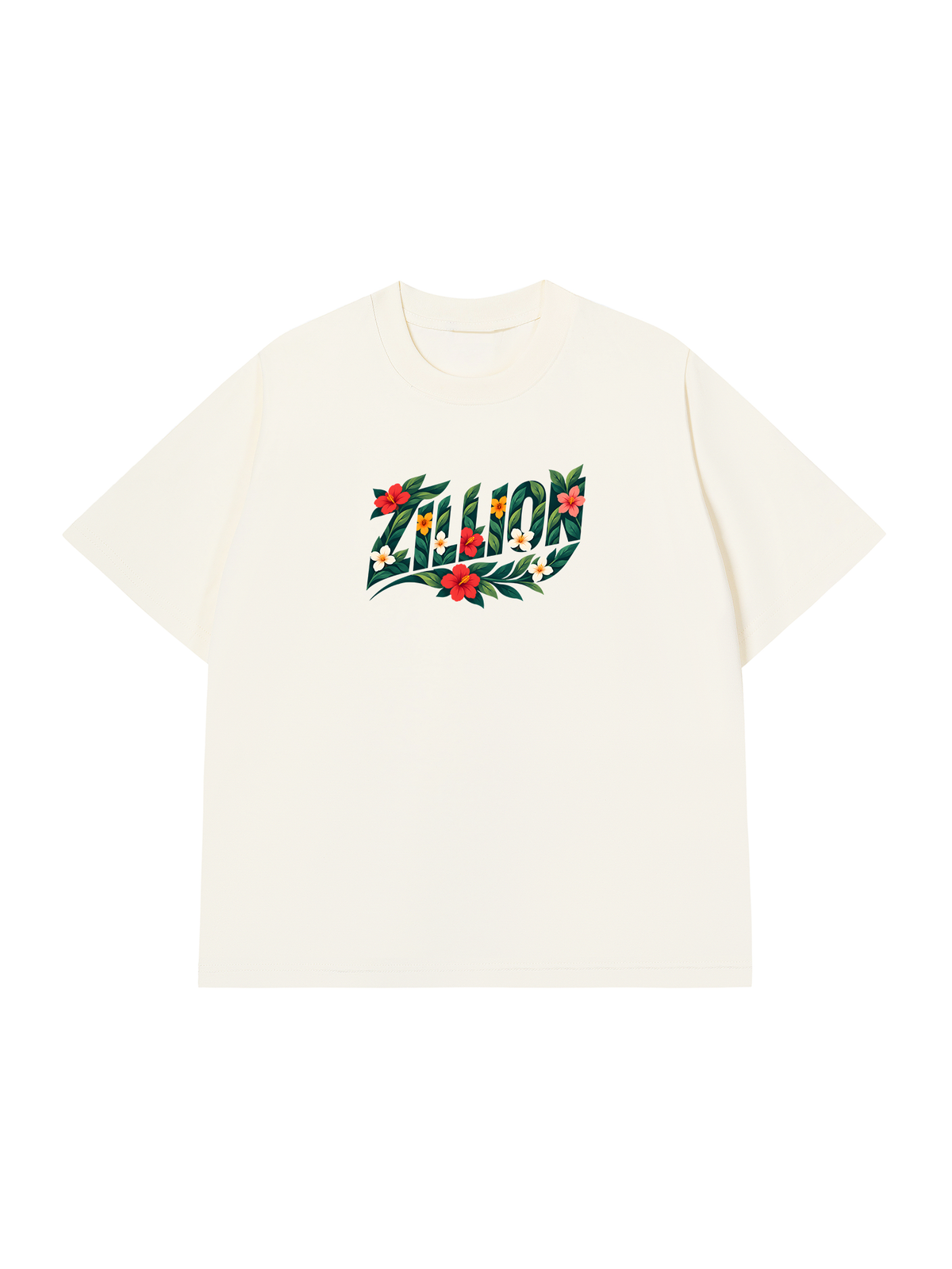 Áo Thun Relaxed Fit Zillion Tropical Bloom Tee