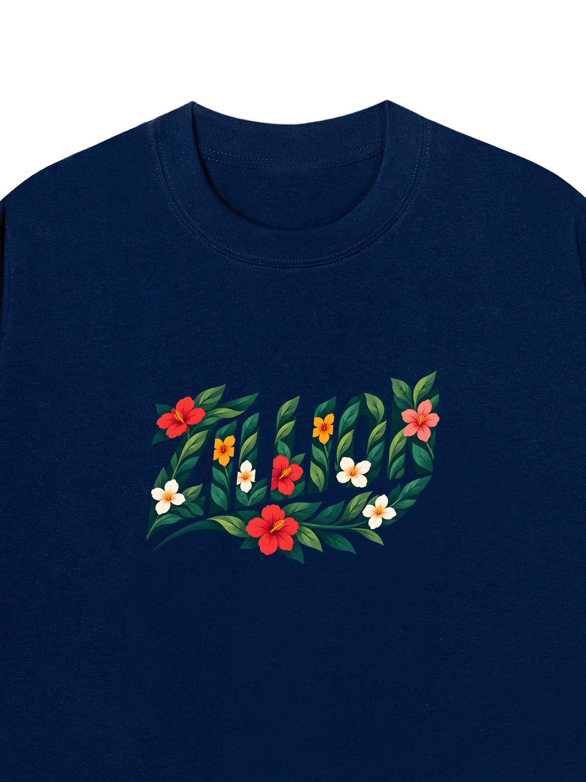 Áo Thun Relaxed Fit Zillion Tropical Bloom Tee