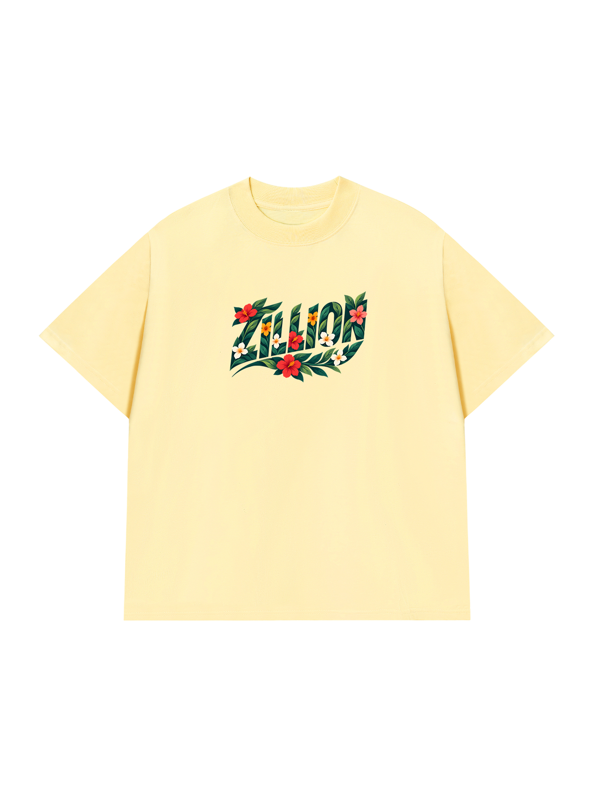 Áo Thun Relaxed Fit Zillion Tropical Bloom Tee