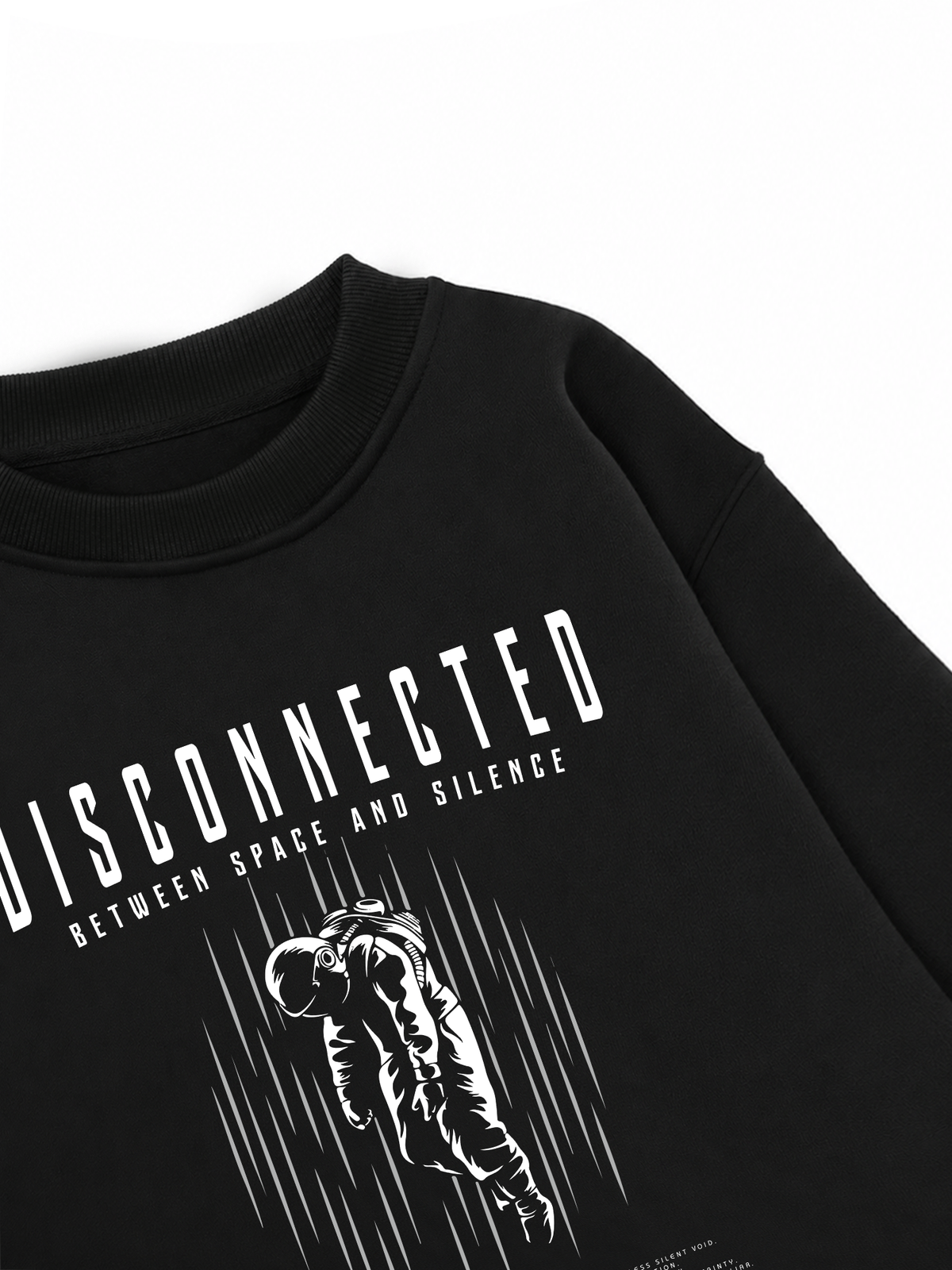 Áo Sweater Nỉ Hai Da Disconected