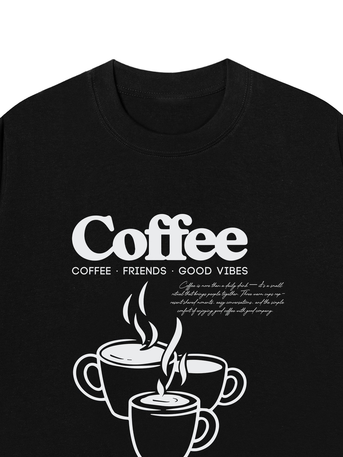 Áo Thun Relaxed Fit Coffee