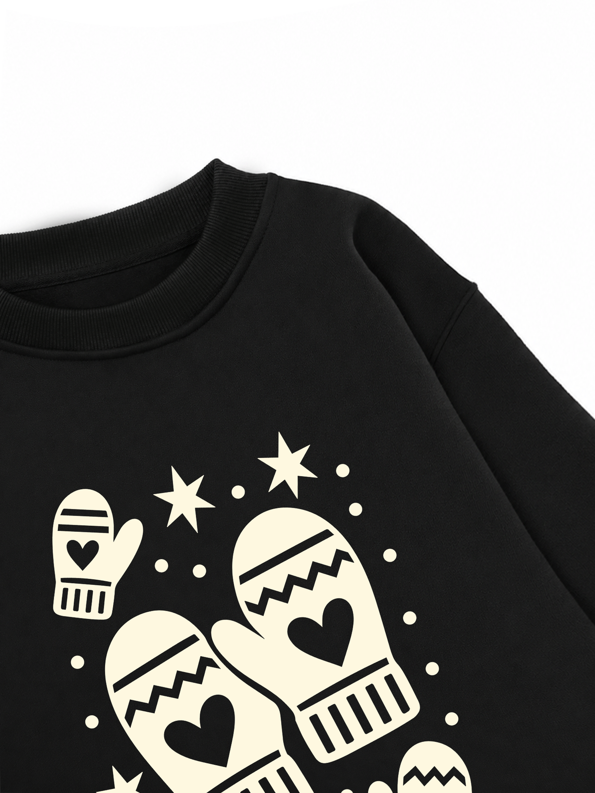 Áo Sweater Nỉ Hai Da Cozy Hands