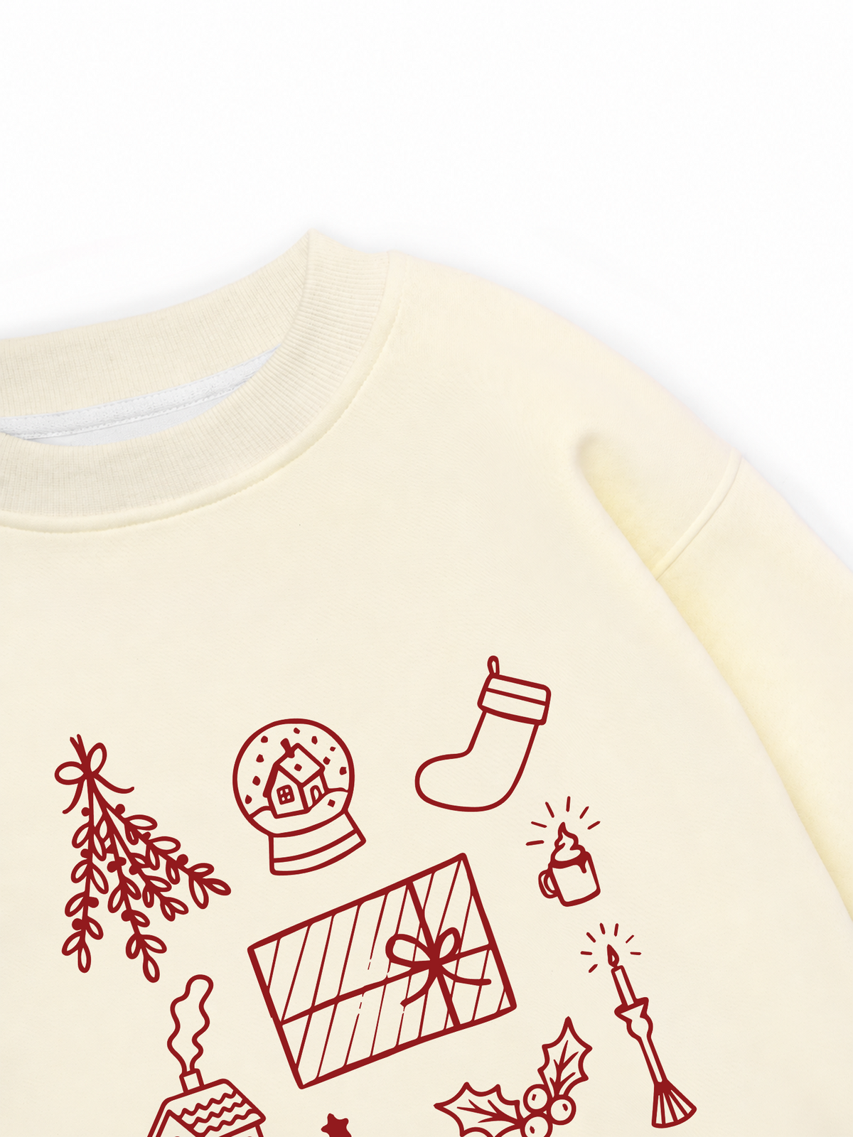 Áo Sweater Nỉ Hai Da Merry Things