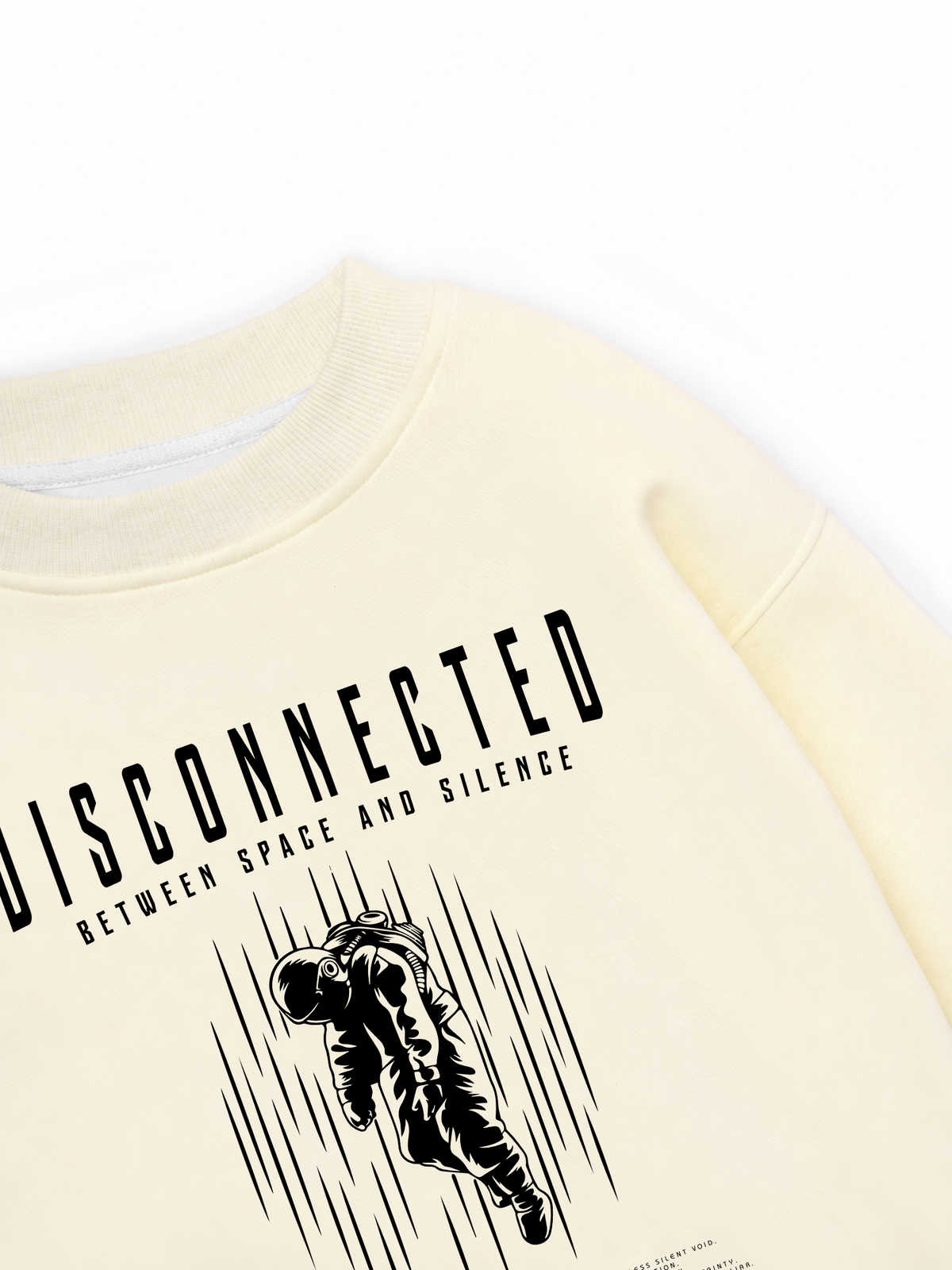 Áo Sweater Nỉ Hai Da Disconected