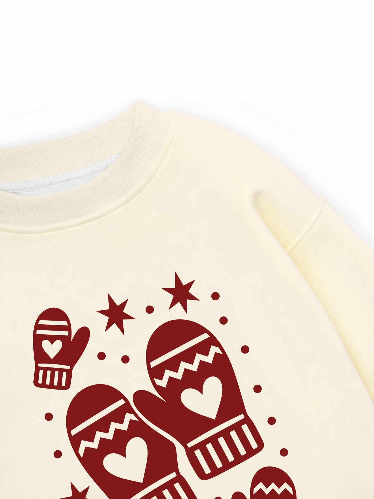 Áo Sweater Nỉ Hai Da Cozy Hands