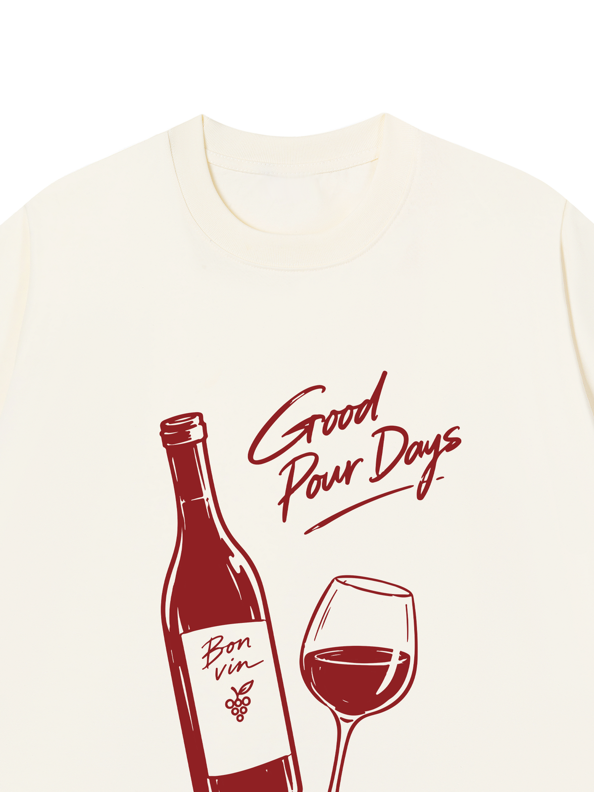 Áo Thun Relaxed Fit Good Pour Day