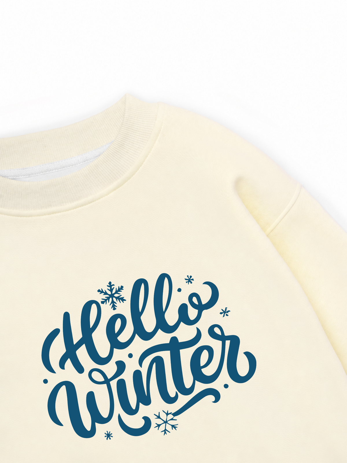 Áo Sweater Nỉ Hai Da Hello Cool