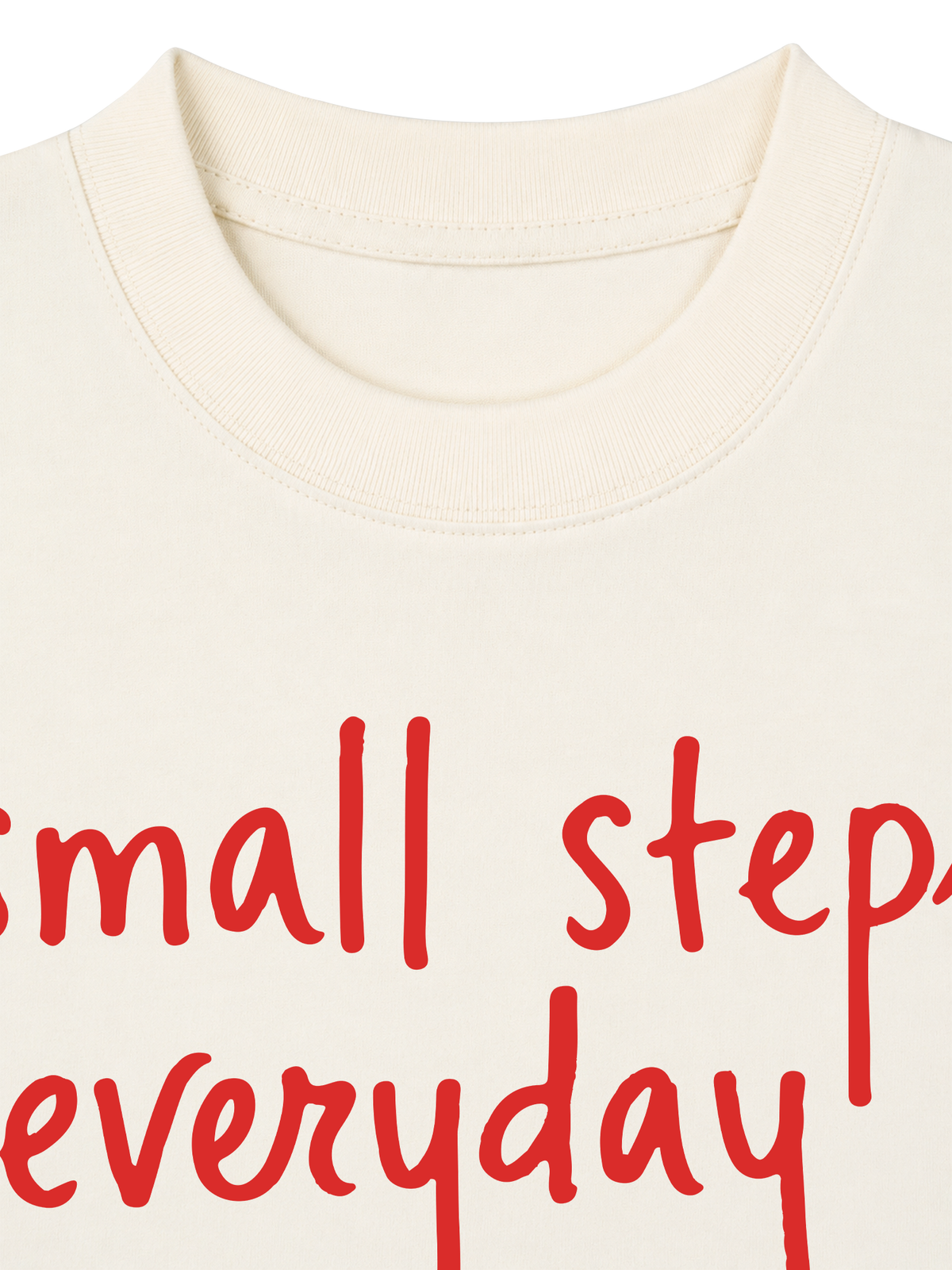 Áo Thun Boxy Small Step Everyday