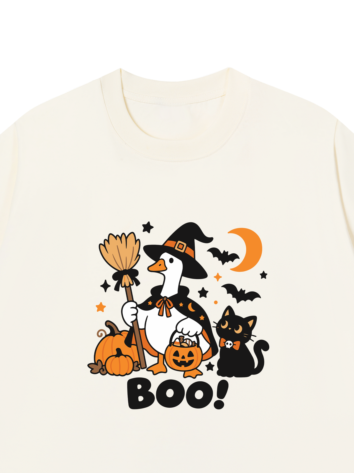 Áo Thun Relaxed Fit Witchy Goose