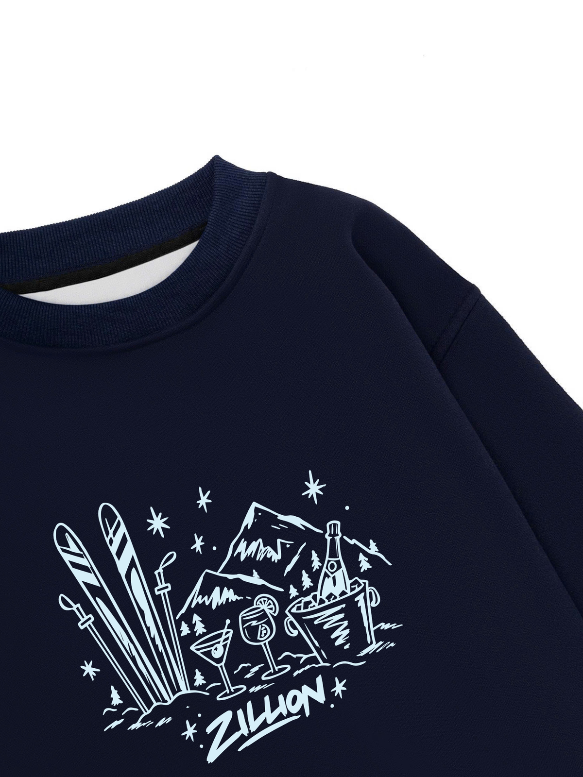 Áo Sweater Nỉ Hai Da Mountain Cheers