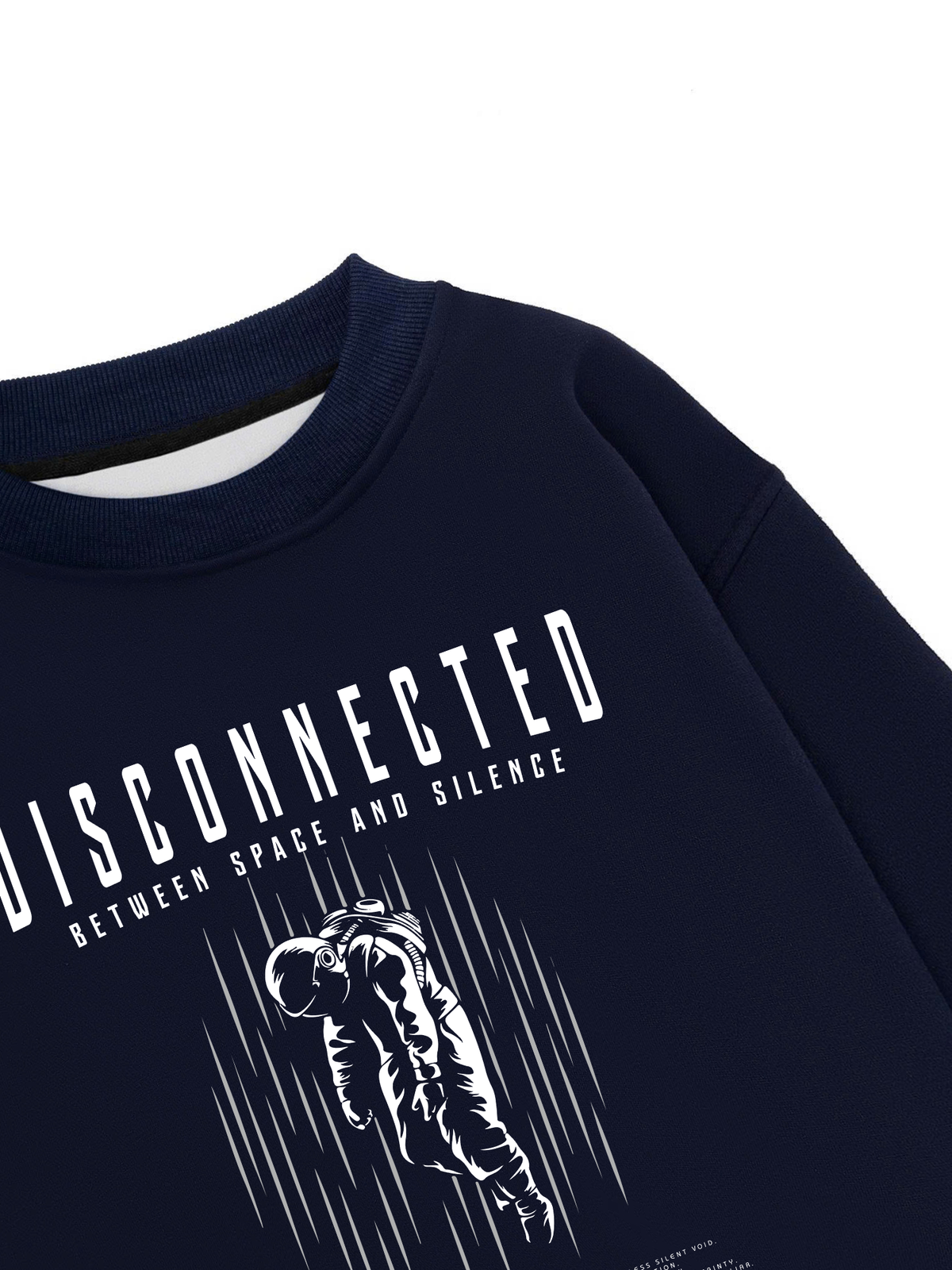 Áo Sweater Nỉ Hai Da Disconected