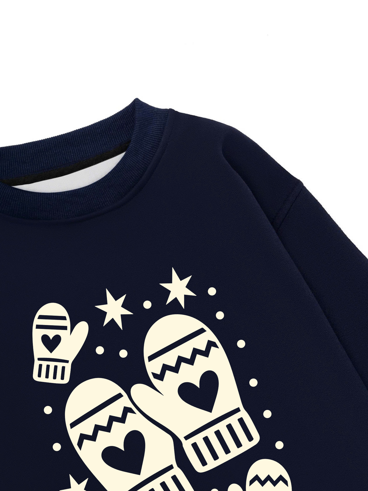 Áo Sweater Nỉ Hai Da Cozy Hands