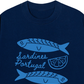 Áo Thun Relaxed Fit Blue Sardine
