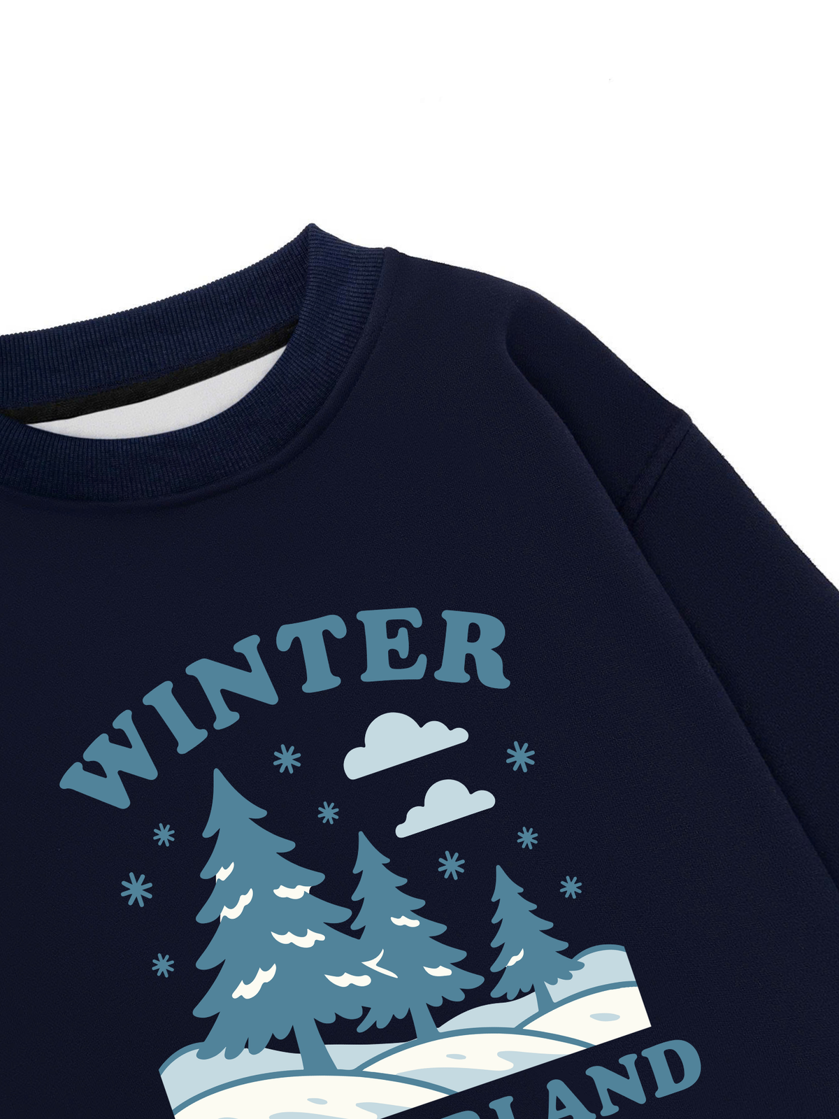 Áo Sweater Nỉ Hai Da Winter