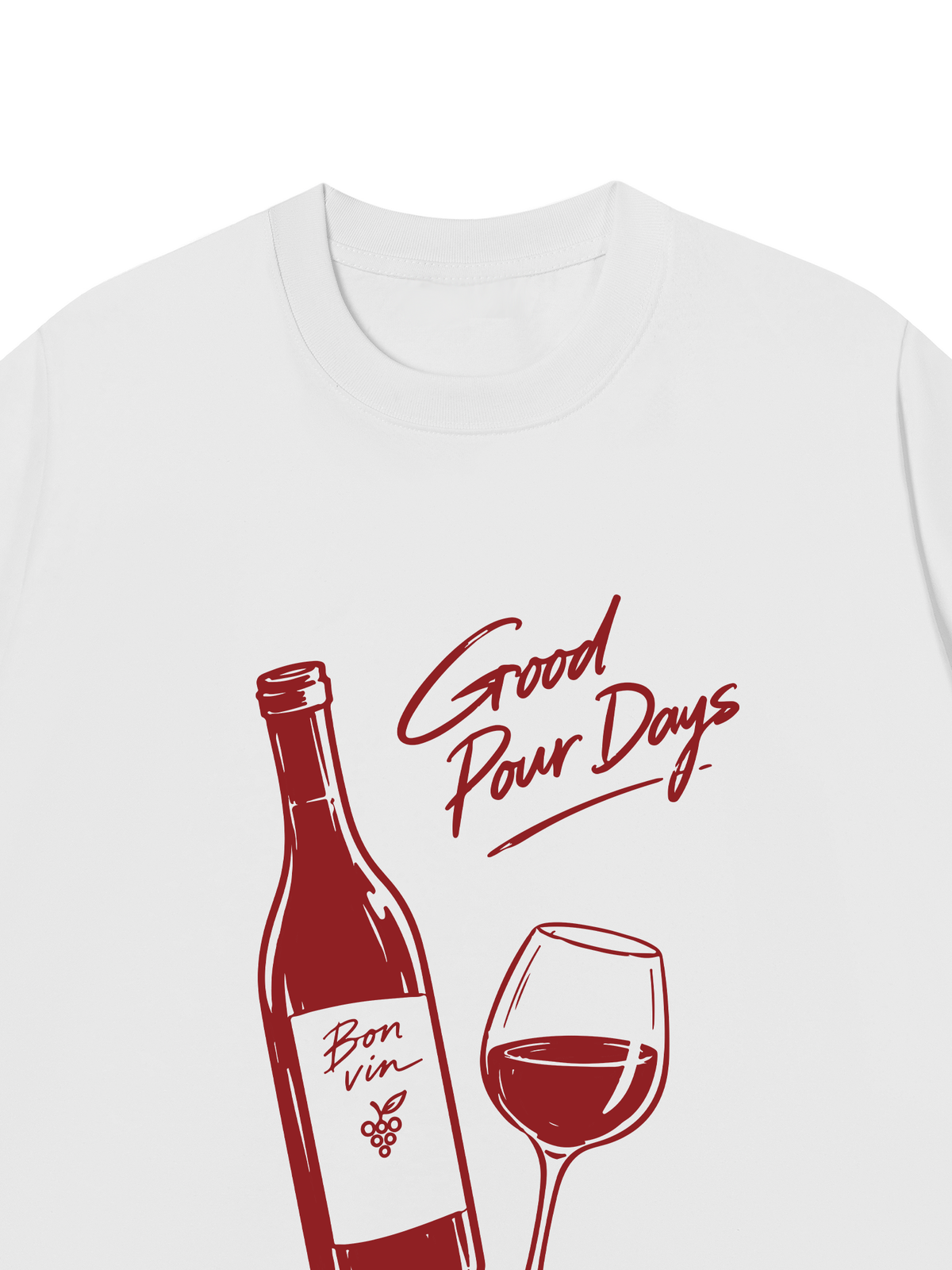 Áo Thun Relaxed Fit Good Pour Day