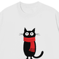 Áo Thun Relaxed Fit Red Scarf Cat