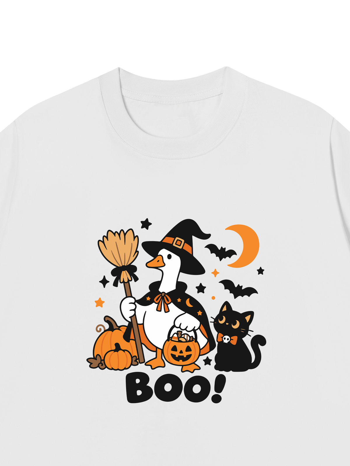Áo Thun Relaxed Fit Witchy Goose