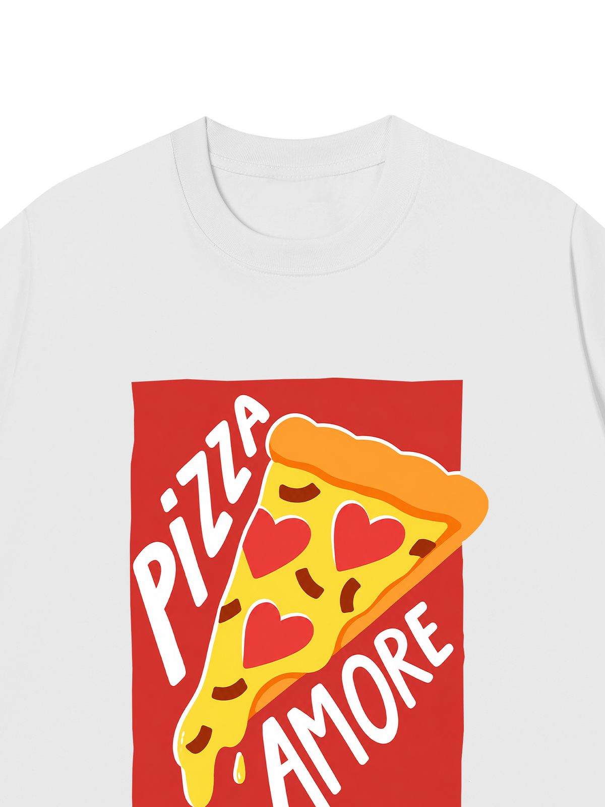 Áo Thun Relaxed Fit Pizza Amore