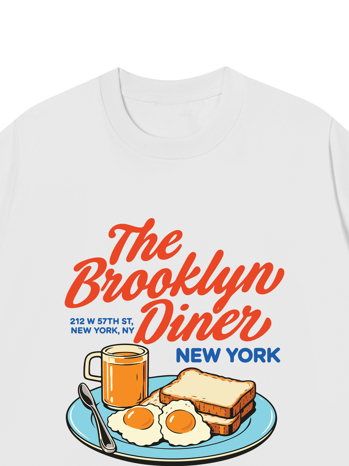Áo Thun Relaxed Fit Brooklyn Dinner