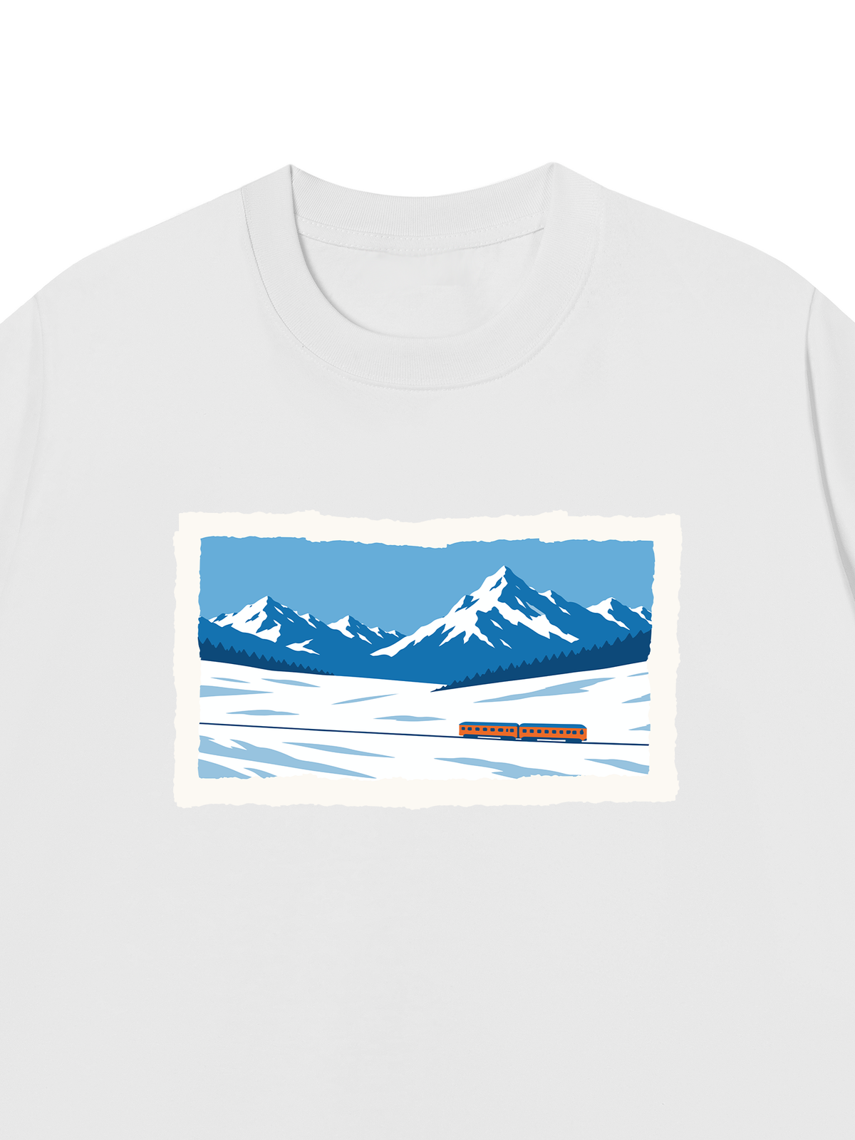 Áo Thun Relaxed Fit Frozen Passage