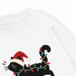 Áo Sweater Nỉ Hai Da Santa Catty