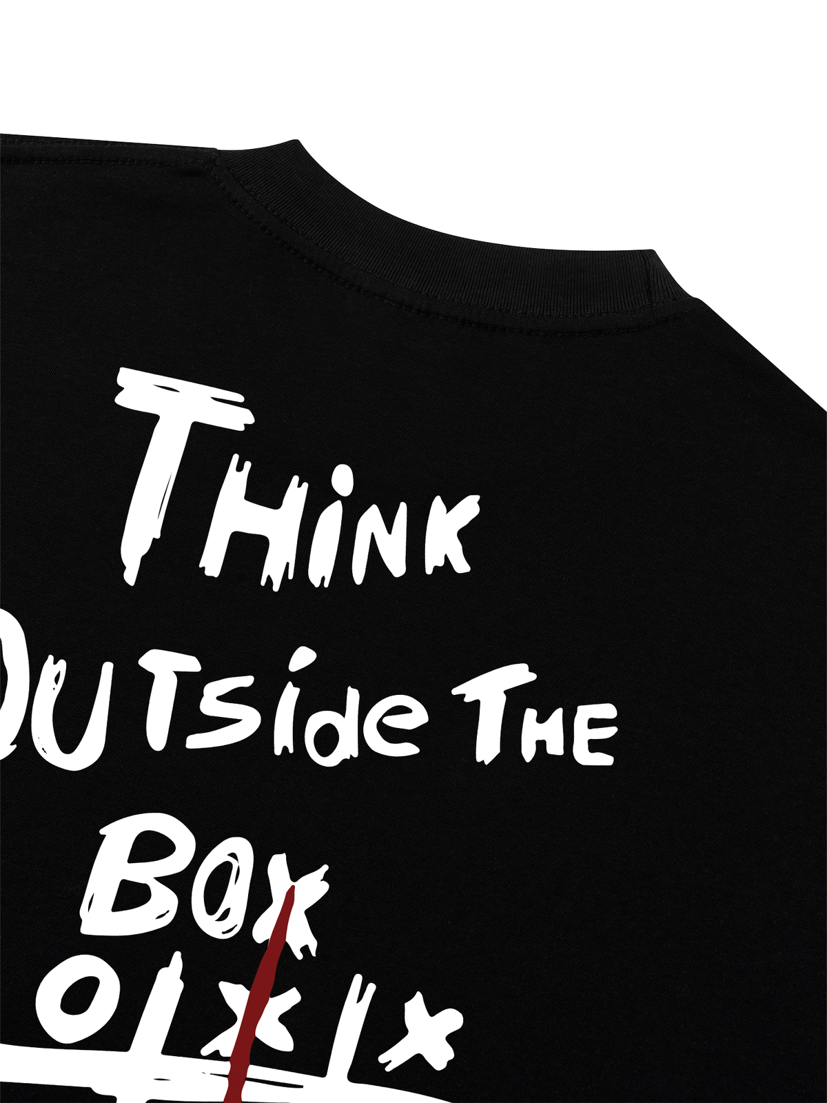 Áo Thun Boxy Think Outside The Box