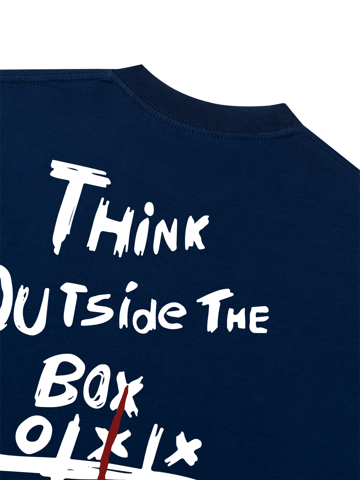 Áo Thun Boxy Think Outside The Box